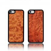 Pc back cover for iphone 5 custom case with wood sheet design